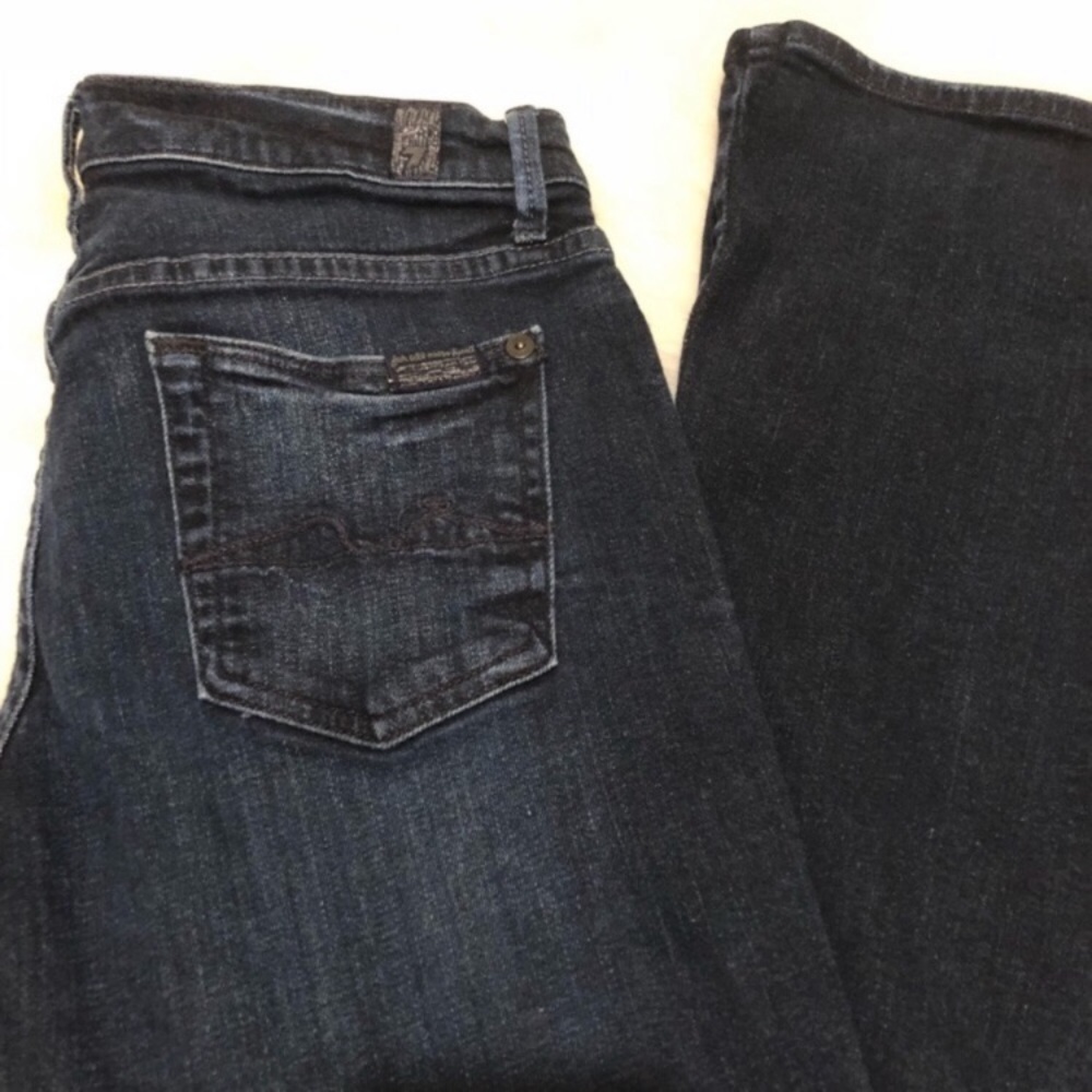7 For All Mankind kaylie flare leg jeans 26